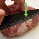 Preparare i cubetti di manzo
