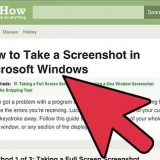 Cattura screenshot con il tuo pc o smartphone