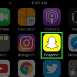 Salva snapchat sul tuo telefono