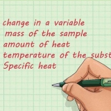 Calcola il calore specifico