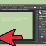 Giustifica il testo in adobe photoshop