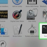 Utilizzo di telnet su un mac