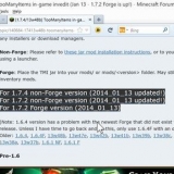 Usare troppi oggetti in minecraft