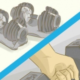 Allenamento con manubri