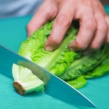 Fare l'insalata dell'orto