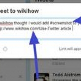 Utilizzo di twitter