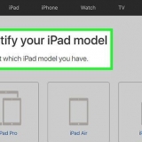 Scopri quale modello e versione di ipad possiedi