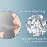 Determinare se un diamante è reale