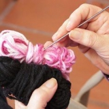 Cambia colore mentre lavori all'uncinetto