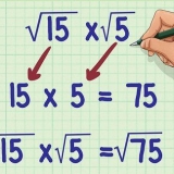 Moltiplica le radici quadrate