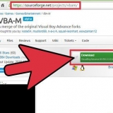 Configura e usa visualboy advance