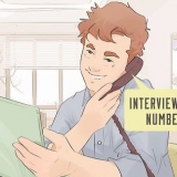 Chiedere lo stato della tua procedura dopo un colloquio di lavoro