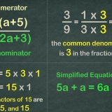 Semplificare le frazioni matematiche