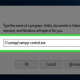 Avvia xampp all'avvio di windows
