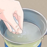 Separare il sale e l'acqua
