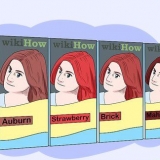 Tingere i capelli neri di rosso