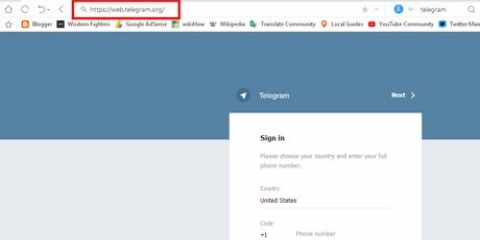 Accedi a telegram web su pc o mac