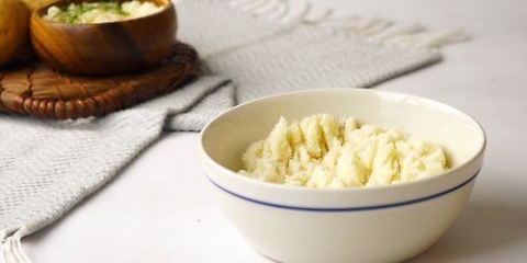 Riscaldare il purè di patate