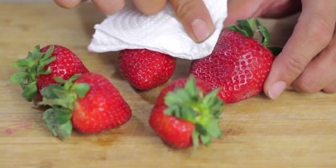 Conservare le fragole