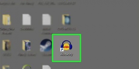Rimuovi il rumore di fondo con audacity