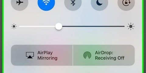Disabilita airdrop