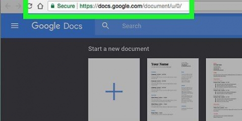 Alfabeti in google docs