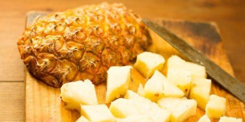 Congela l'ananas