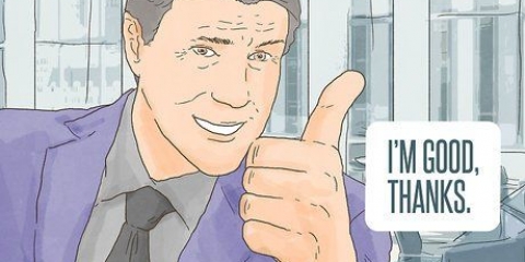 Rispondi quando qualcuno ti chiede come stai