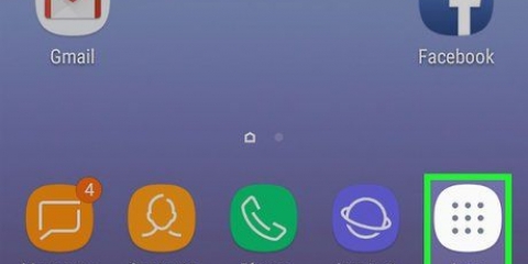 Nascondi app su un samsung galaxy