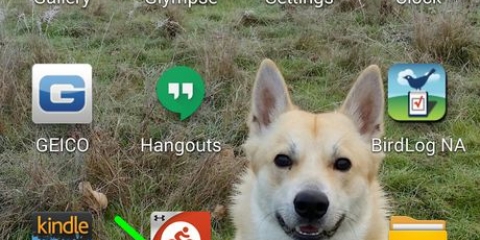 Eliminazione di app su un dispositivo android