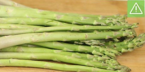 Preparare gli asparagi