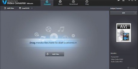 Converti avi in mp4
