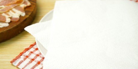 Cuocere la pancetta nel microonde