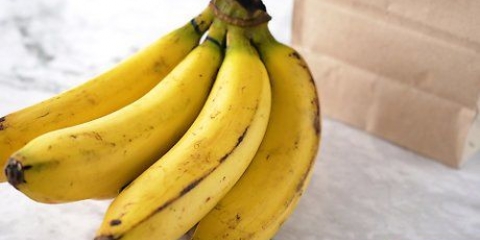 Conservare le banane