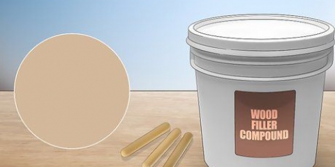 Riempimento di crepe nel legno