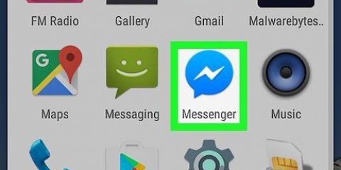 Visualizza i messaggi di non amici su facebook messenger su android