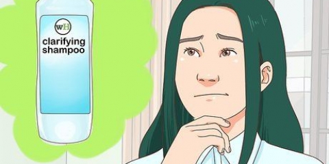 Rimuovi la tintura blu o verde dai capelli senza decolorarli