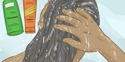 Applicare trecce a scatola tra i capelli