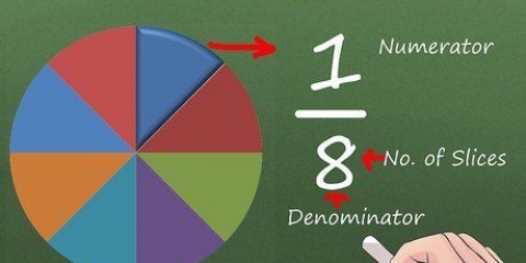 Converti le frazioni in decimali