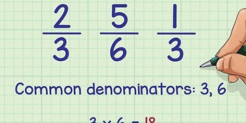 Ordina le frazioni per dimensione