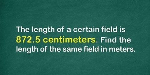 Converti centimetri in metri