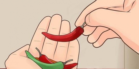 Peperoncini in crescita