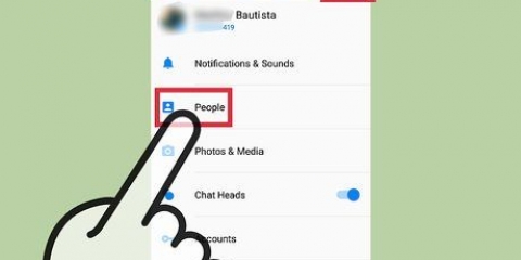 Sincronizza i contatti con facebook messenger