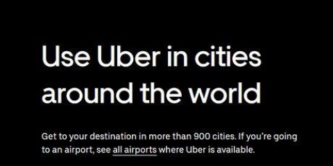Verifica se uber è disponibile nella tua regione