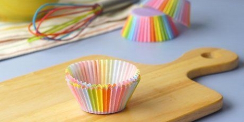Cuocere i cupcake senza teglia