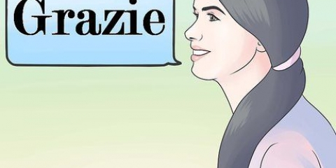 Dire grazie in italiano
