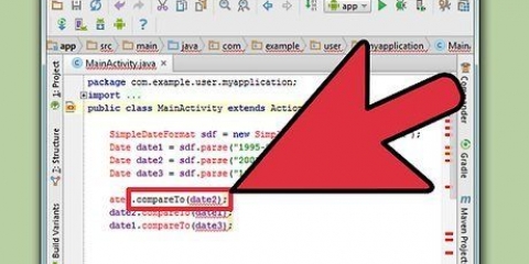 Confronta le date in java
