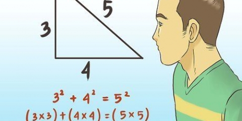 Usando la regola 3 4 5 per determinare gli angoli retti