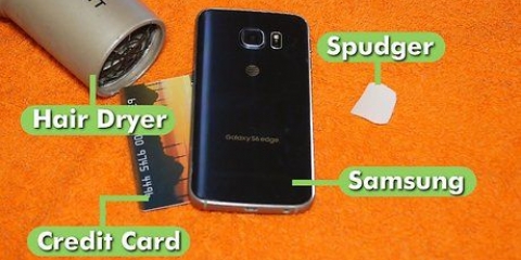 Rimozione del retro di un samsung galaxy