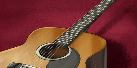 Diminuisci l'azione di una chitarra acustica